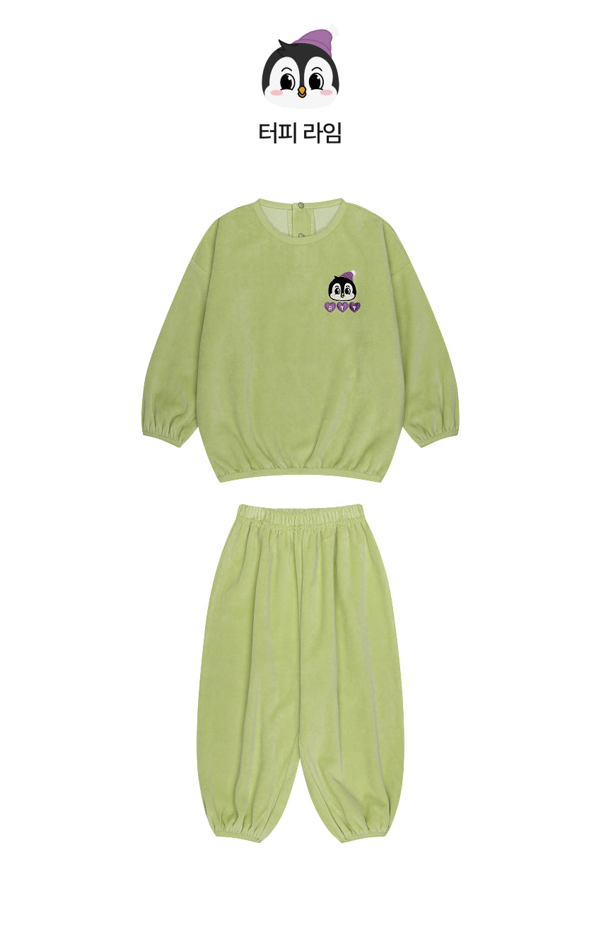 Jersey Velour Cozy Loose Fit Set