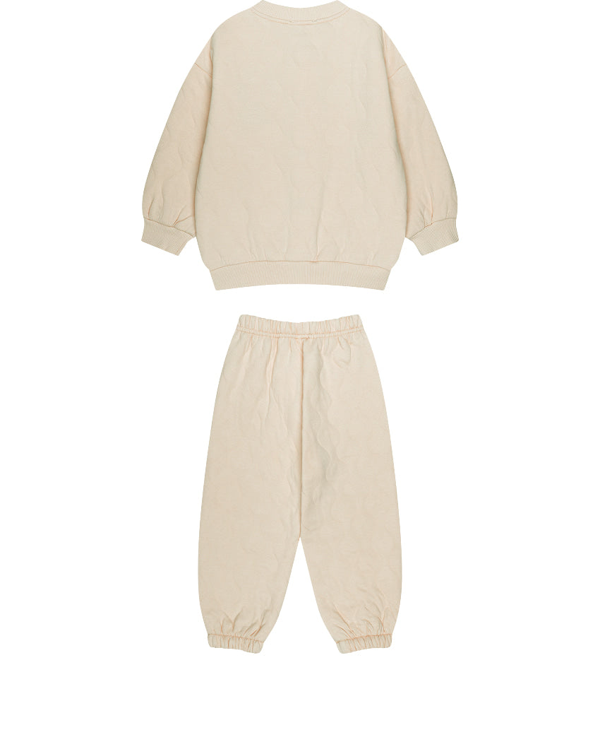 Triple Layer Point Cardigan Set