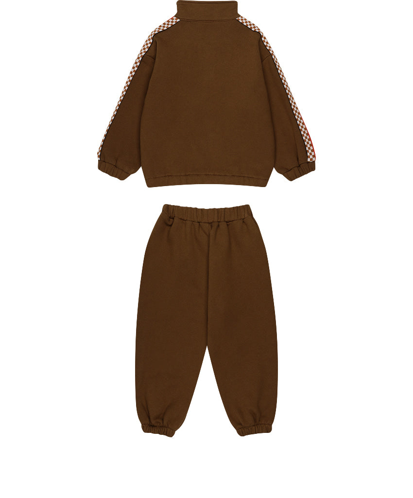 Brushed French Terry Anorak Set