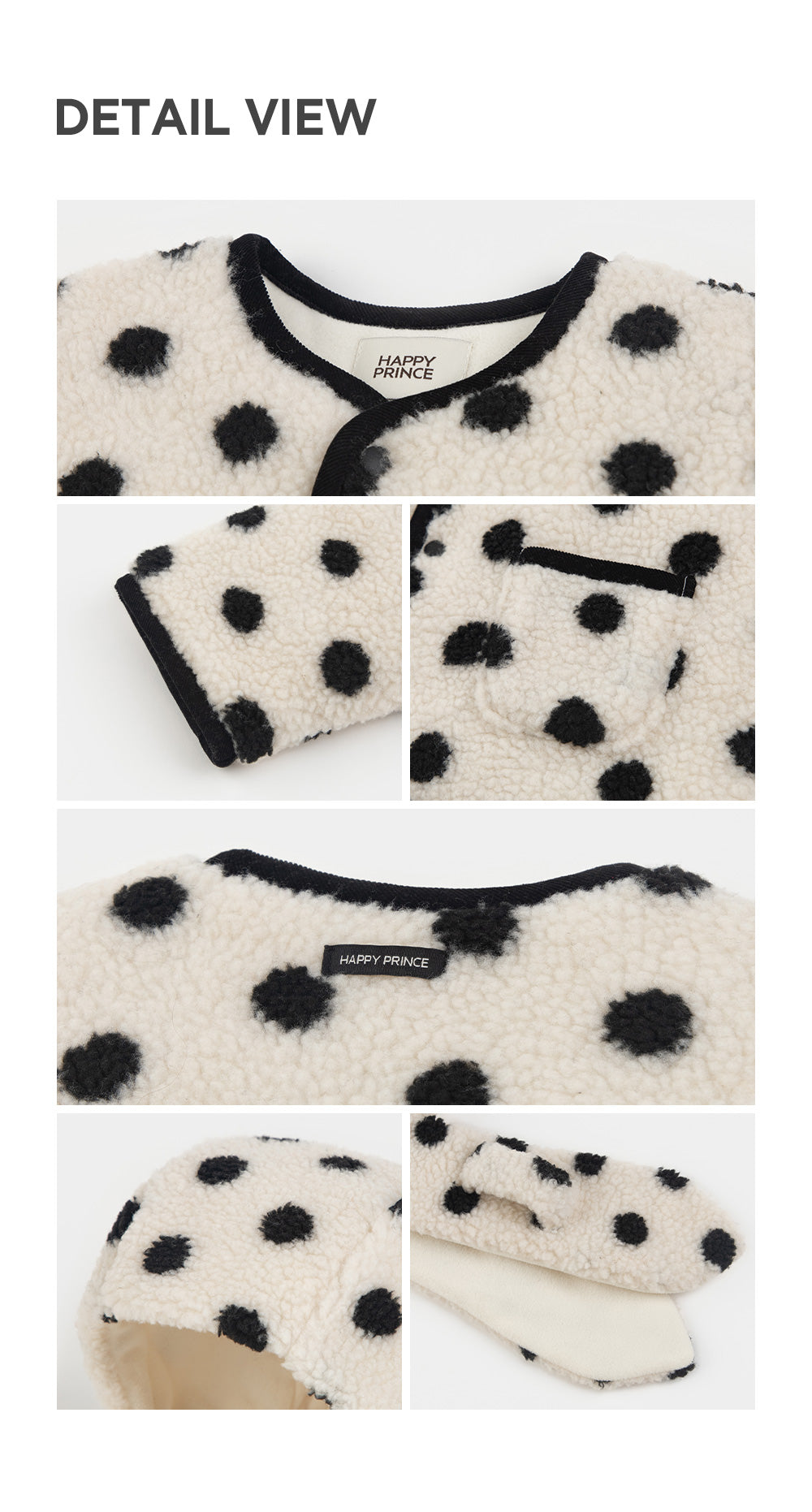 Dien Fleece Baby Jacket Set