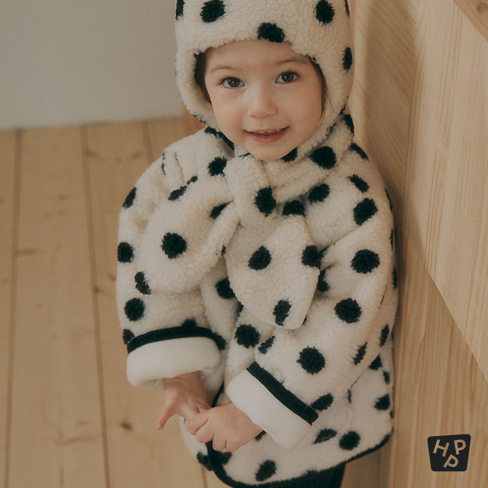 Dien Fleece Baby Jacket Set