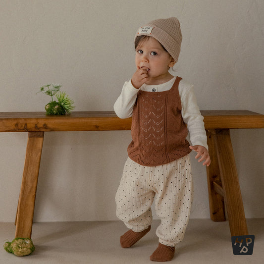 Betty knit baby sleeveless t-shirt
