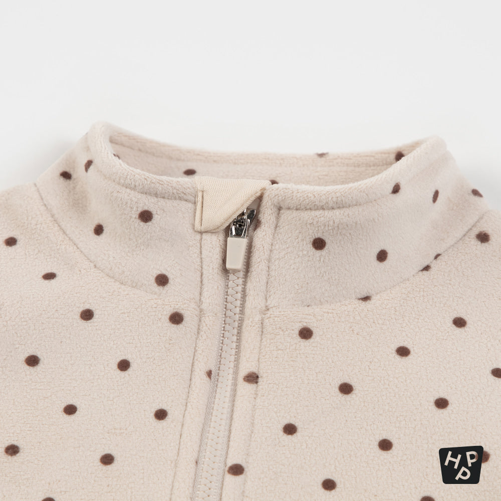 Dats Fleece Lined Baby Top and Bottom Set