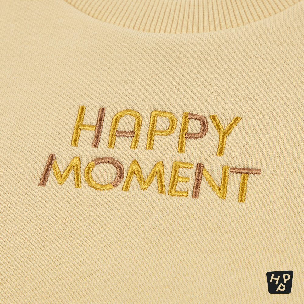 Custard fleece lined top and bottom