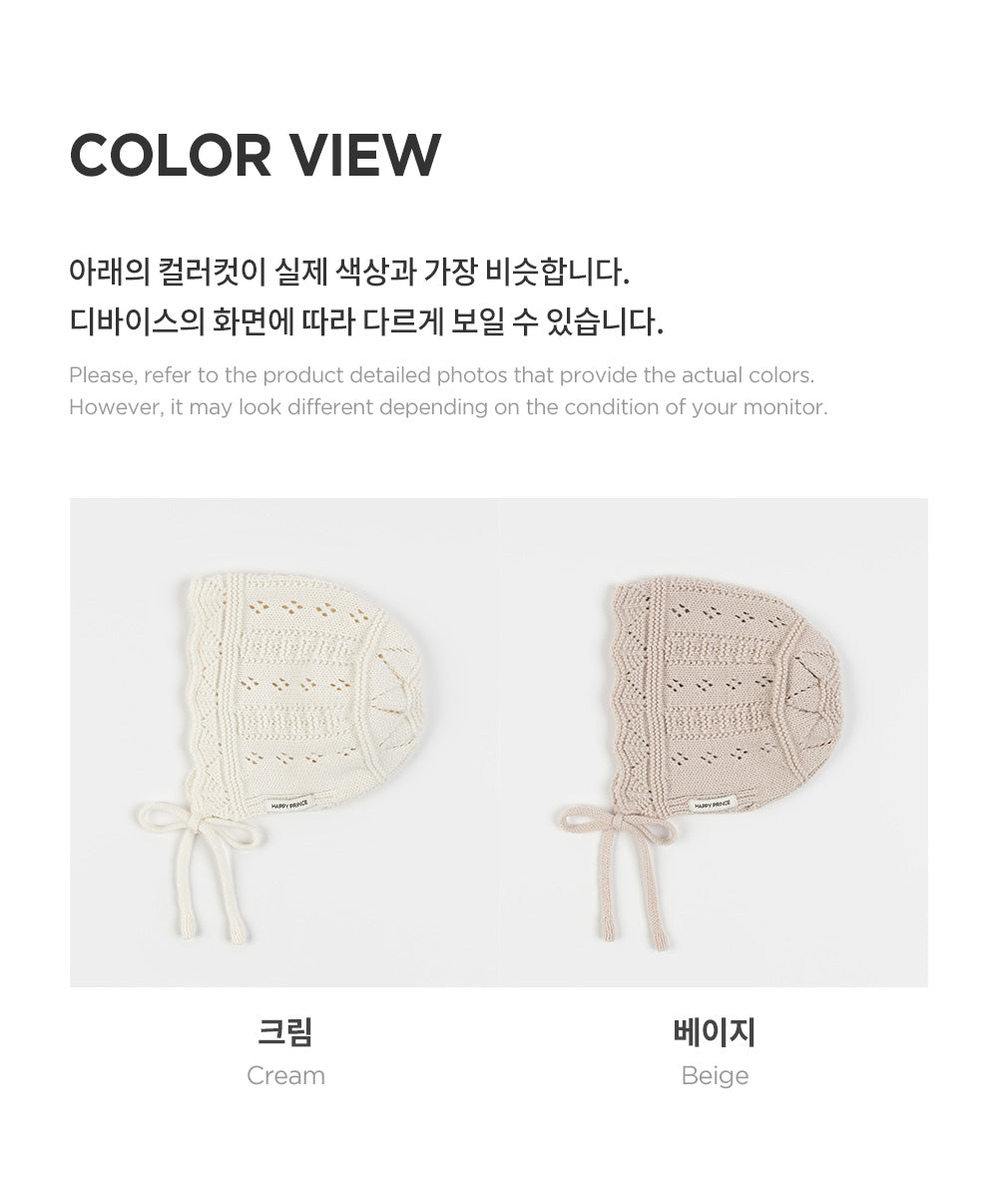 Loue Knit Baby Bonnet