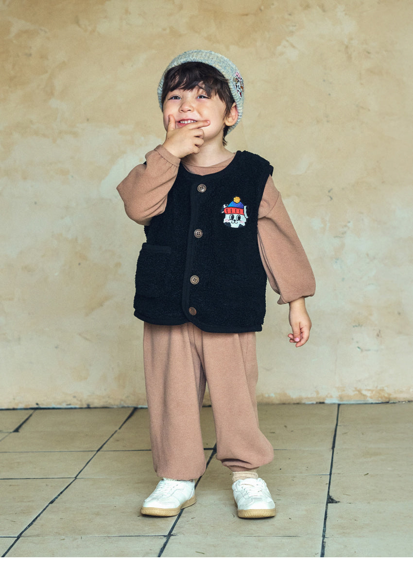 Dumble Boa Pocket Vest