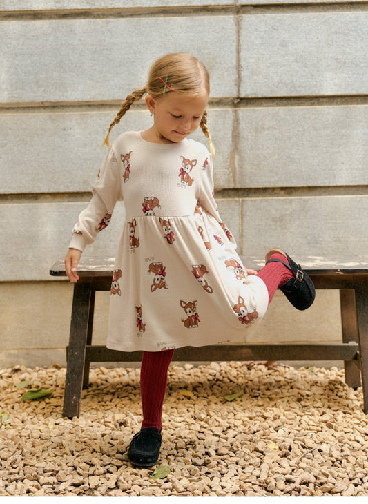 Festival Dress Beige