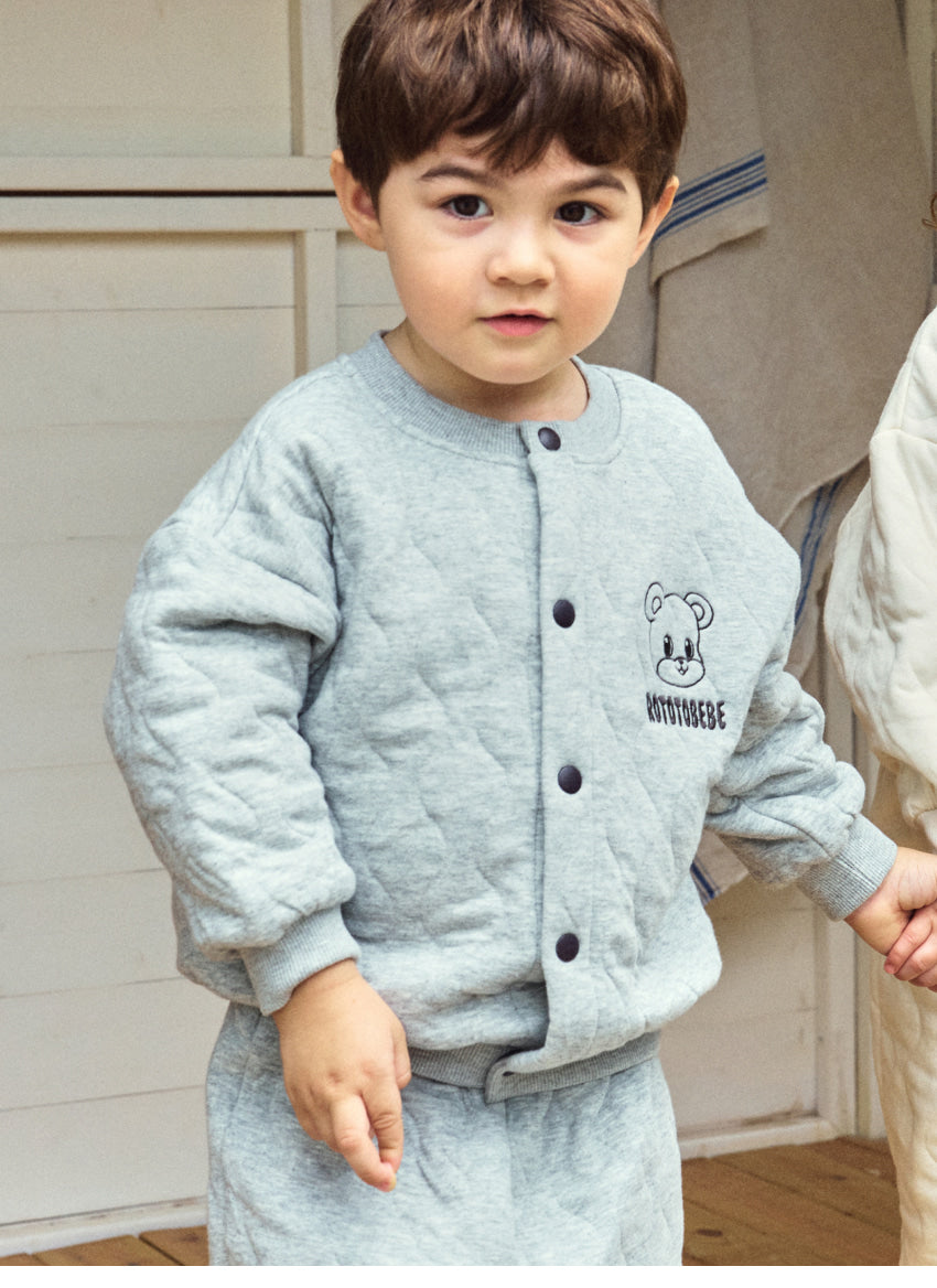 Triple Layer Point Cardigan Set