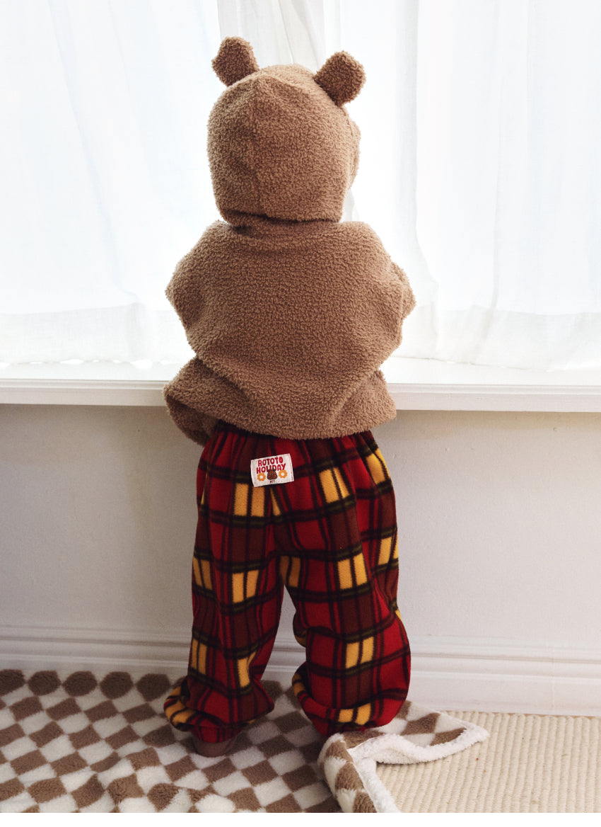 Teddy Fleece Bear Hoodie