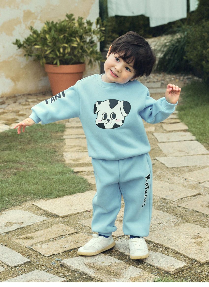 Brushed French Terry Point Detail Set