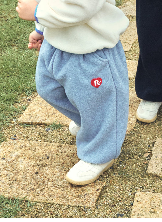 Double-Sided Fleece Loose Fit Jogger Pants