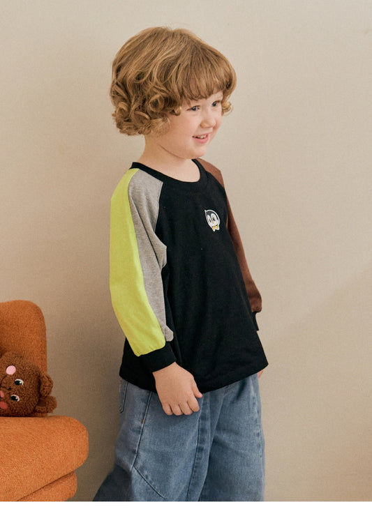 Festival Block T-shirt Black