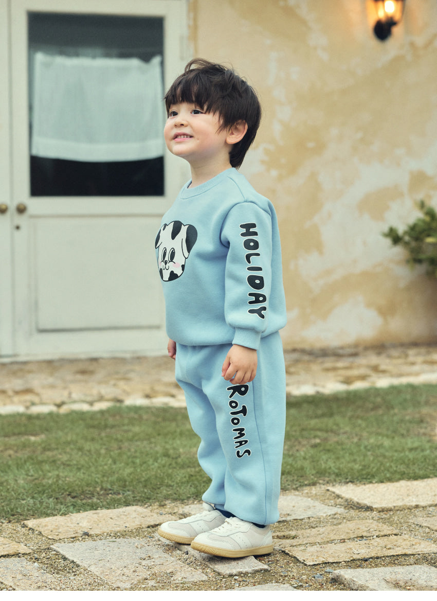 Brushed French Terry Point Detail Set