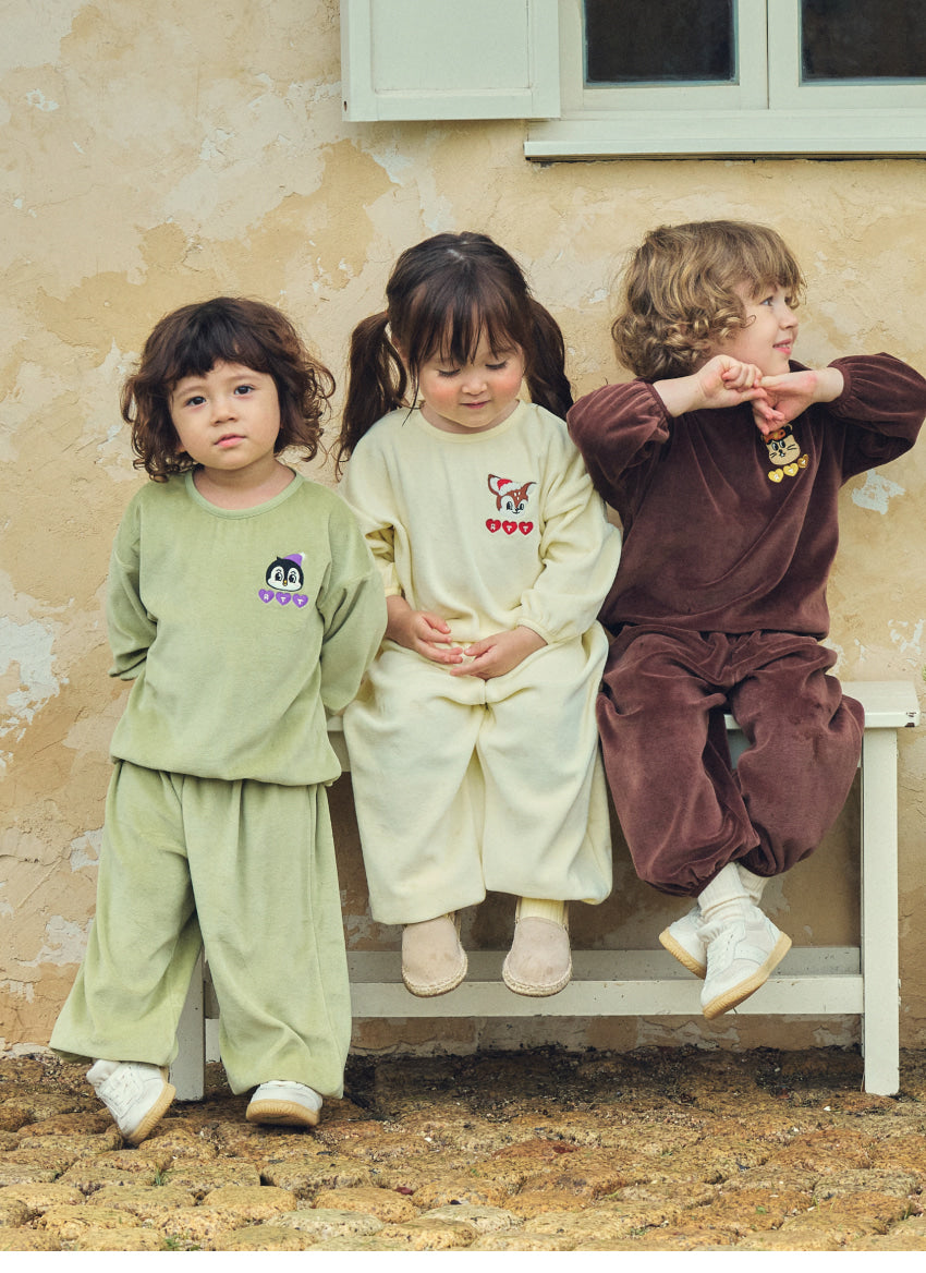 Jersey Velour Cozy Loose Fit Set