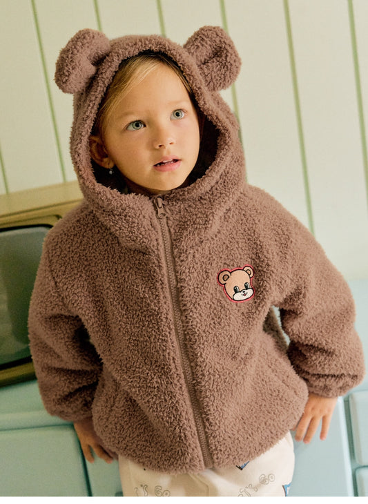 Festival Bear Boa Jacket