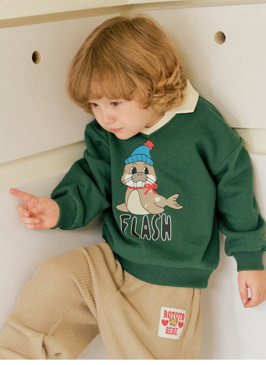 Festival Collar Sweatshirt