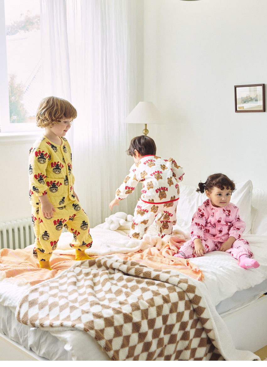 Triple Layer All-Over Baggy Pants Setup