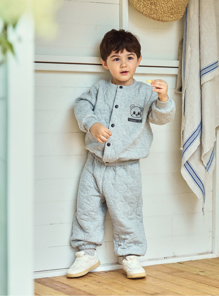 Triple Layer Point Cardigan Set