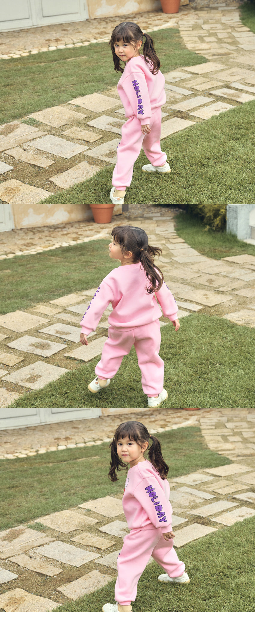 Brushed French Terry Point Detail Set