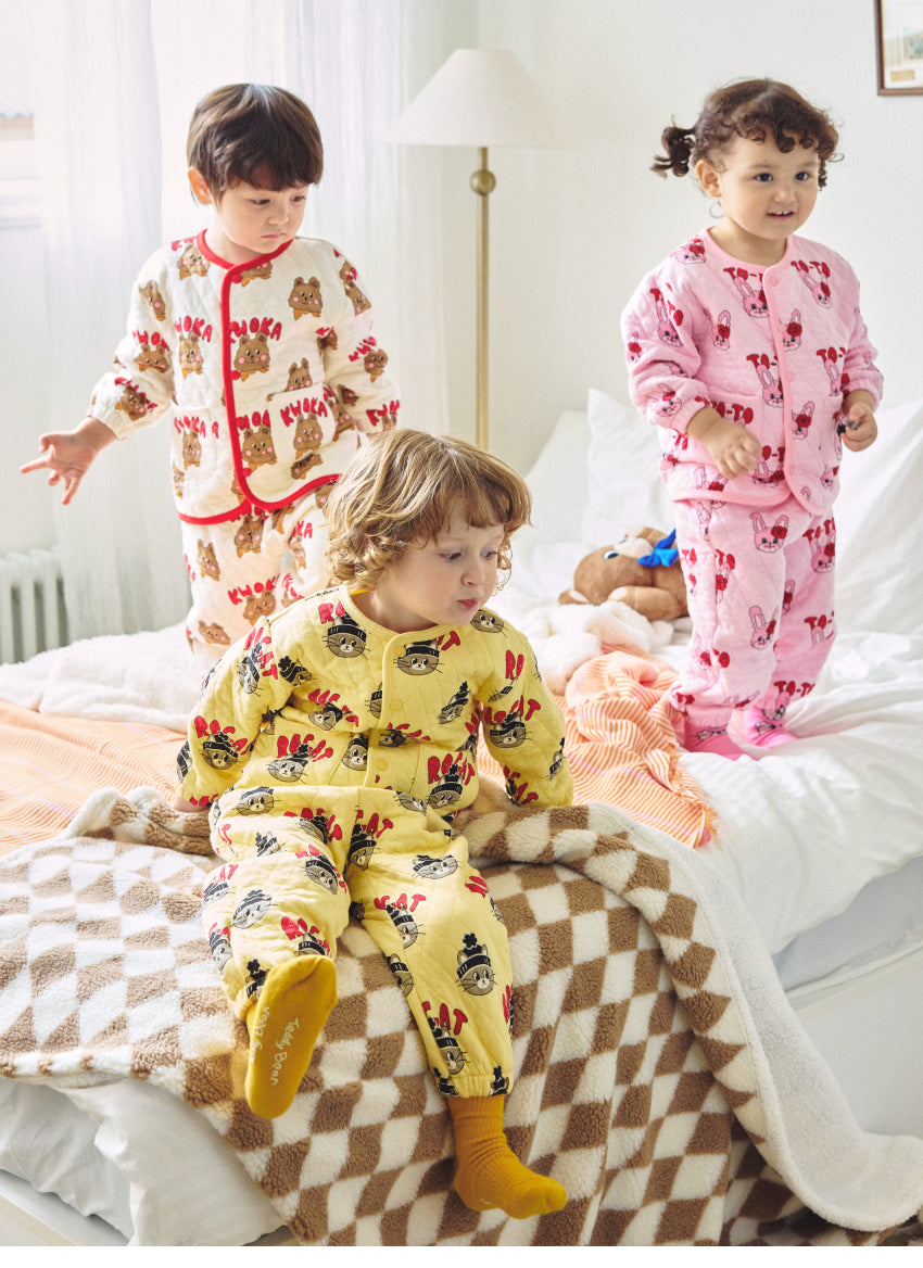 Triple Layer All-Over Baggy Pants Setup