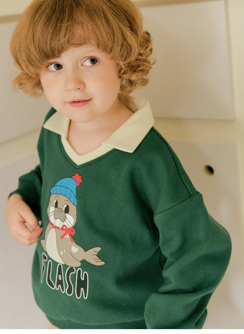 Festival Collar Sweatshirt