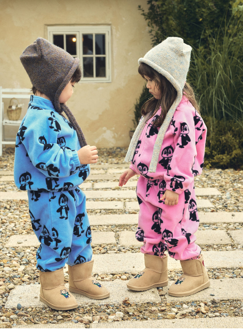 Fleece Mock Neck Full Zip Set