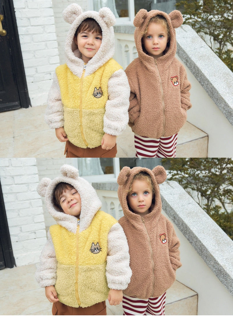 Festival Bear Boa Jacket