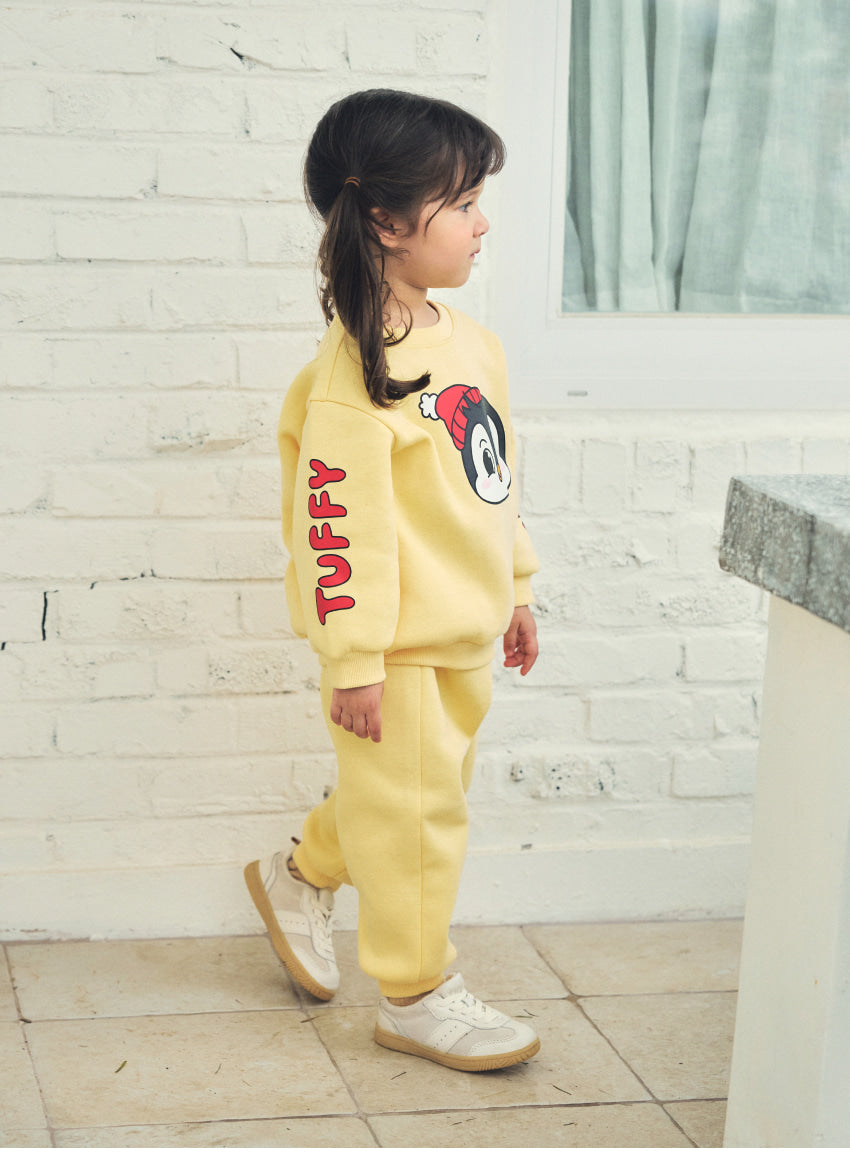 Brushed French Terry Point Detail Set