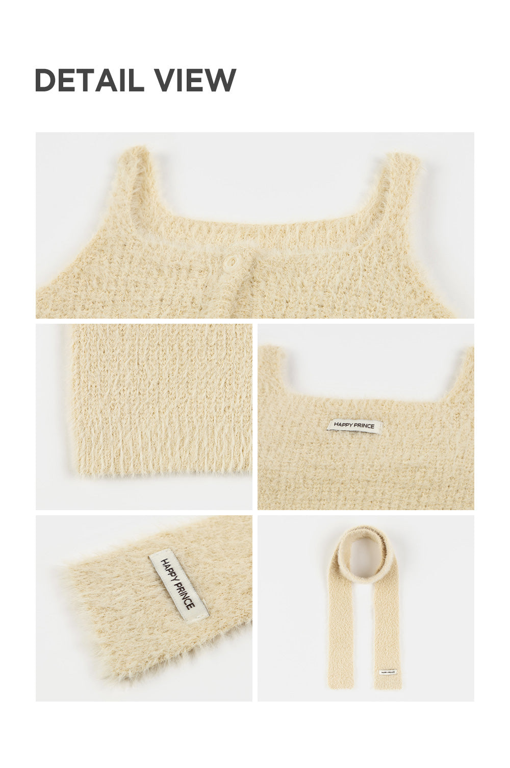 Mielo Knit Baby Bustier Set