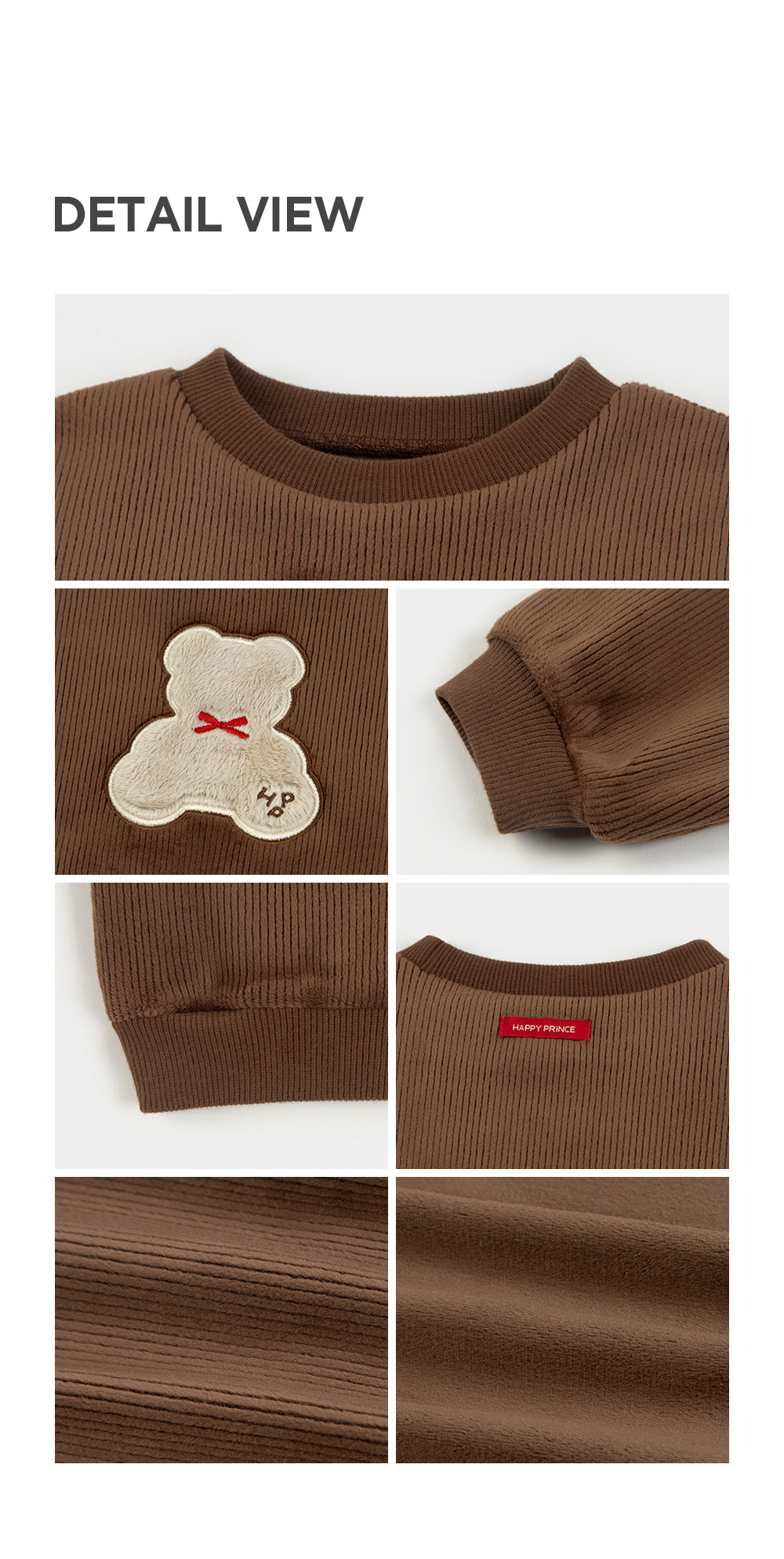 Mochabear double velour sweatshirt