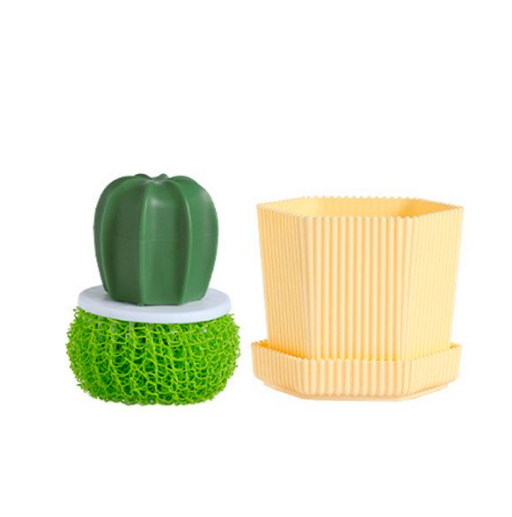 Cactus Dish Scrubber _ color random